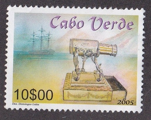 Cape Verde # 856, Antique Telescope, Unused, no gum