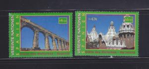 UN Vienna 279-280 Set MNH World Heritage