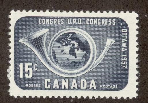 CANADA SC# 372 F-VF MNH 1957