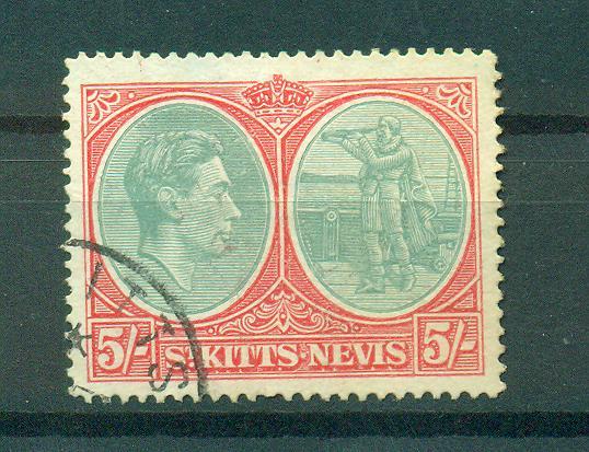 St. Kitts & Nevis sc# 88 used cat value $14.00