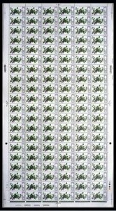 1967 British Wild Flowers 9d (Phos) No dot Complete Sheet UNMOUNTED MINT/MNH