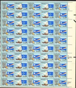 US #2506-07 Mint Sheet Micronesia 