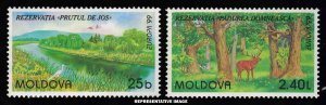 Moldova Scott 301-302 Mint never hinged.