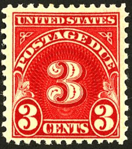 U.S. #J72 MINT OG HR