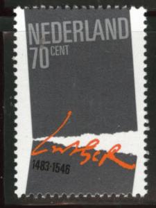 Netherlands Scott 654 MNH** 1983 Separation of Church stamp