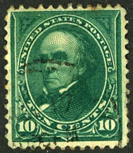 U.S. #258 USED CREASES THIN