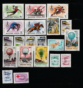 Hungary Collection G 4 Scans All the stamps are in the scans.