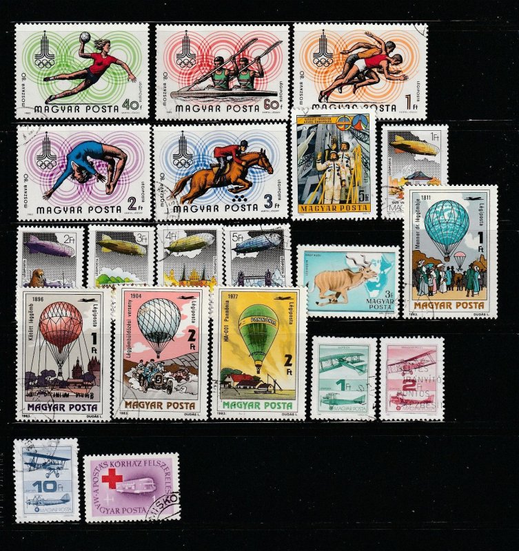 Hungary Collection G 4 Scans All the stamps are in the scans.