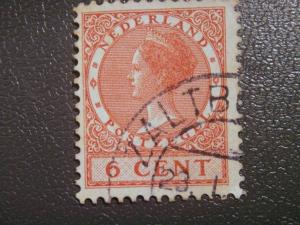 Nederland, 1924, 6c Red SG 429 Value £0.10