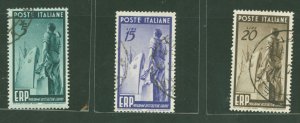 Italy #515-517 Used Single (Complete Set)