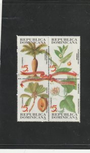 Republica  Dominicana  1308  MNH  Frutas  Endemicas