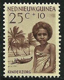 New Guinea # B13, Mint Hinge