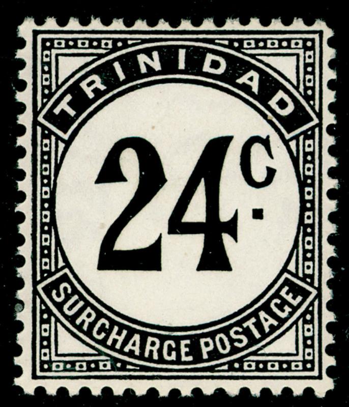 TRINIDAD & TOBAGO SG D33a, 24c black, NH MINT. Cat £14.