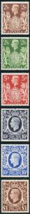 SG476/78c 1939-48 KGVI Square High Values M/M