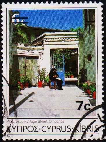 Cyprus. 1986 7c on 6c S.G.684 Fine Used