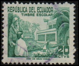 Ecuador RA63 - Used - 20c Teacher / Scholars (1952)