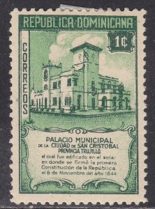 Dominican Republic 413 Municipal Building, San Cristóbal 1945