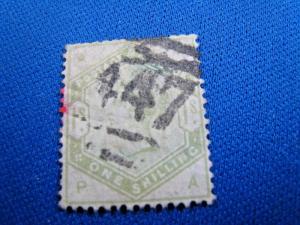 GREAT BRITAIN  -  SCOTT #107  -  Used      (brig) 