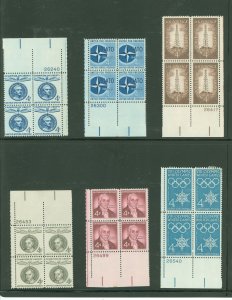 United States #1125/1146 Mint (NH) Plate Block