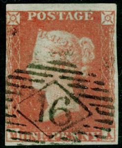 SG8, 1d red-brown, USED.