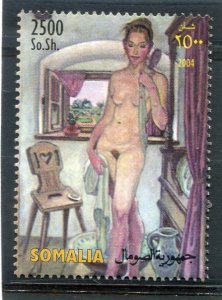 Somalia 2004 MARTIN-AMORBACH Nudes Paintings 1 value Perforated Mint (NH)