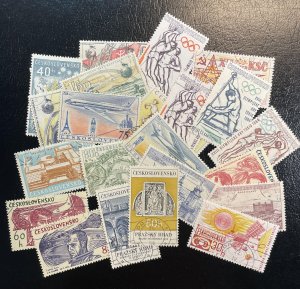 Czechoslovakia LOT - Large LOT includes some imperf issues.