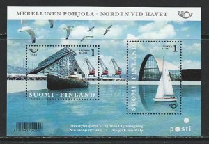 2010 Finland - Sc 1354 - MNH VF - Souvenir Sheet - Kotka Harbour