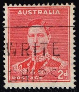 Australia #182 King George VI; Used (0.30)