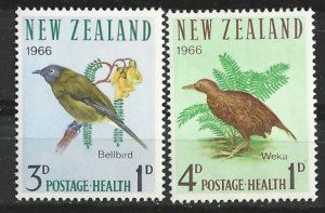 New Zealand # B71-B72  Birds    (2) Mint NH