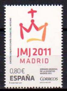 2011 - SPAIN, World Youth Day - Sc# 3797 - MNH**