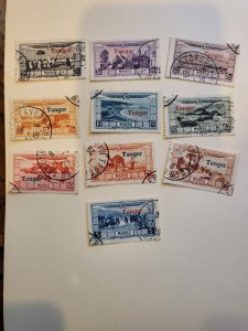 Stamps French Morocco Scott #CB 11-20 used