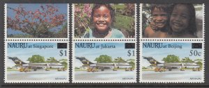 Nauru 425-427 MNH VF