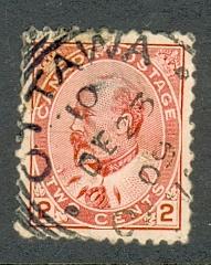 Canada #90 used - Town Cancel