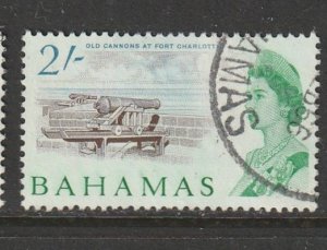 1965 Bahamas - Sc 214 - used VF - 1 single - Old Cannons