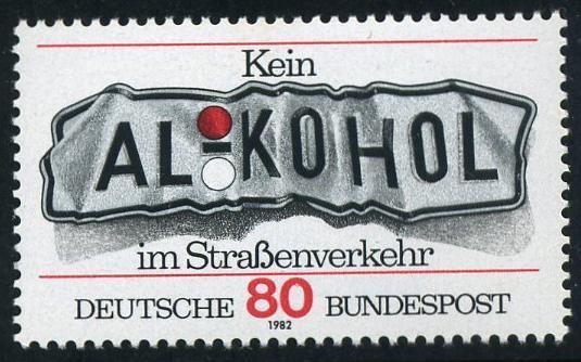 Germany 1376,MNH.Michel 1145. Don't drink and drive,1982.