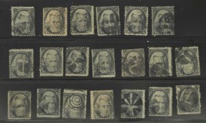 20 black jacks (73) used nice lot hi cat