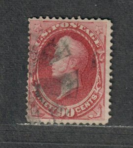 US Sc#155 Used/F, Tiny 2mm Tear At Bottom, Cv. $325