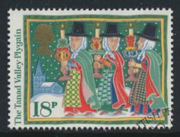 Great Britain  SG 1343 SC# 1164 Used / FU with First Day Cancel - Christmas 1986