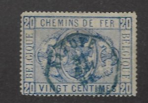 Belgium SC Q2 Used F-VF SCV$17.50...Nice Stamps!