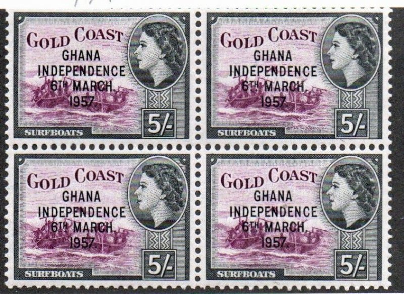 GoldCoast 158 Mint never hinged. Block of 4