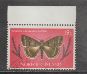 SC211 Norfolk Island Butterflies & Moths used