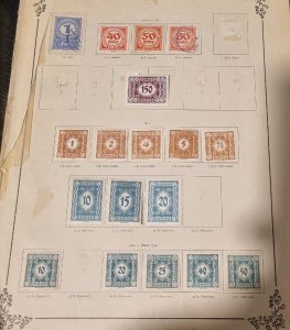 Huge Old Collection Of Europe Stamps. Austria, Germany, Monaco, Chzec used #1079