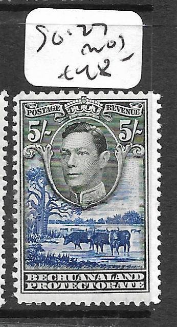 BECHUANALAND (P3001B) COW  5/-    SG 127  MOG