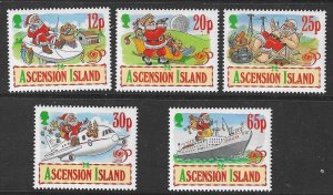 ASCENSION SG699/703 1996 CHRISTMAS MNH