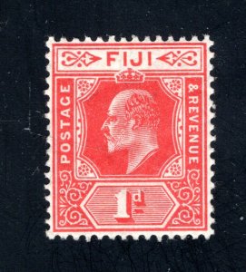 Fiji SC #72    VF, Unused, Edward VII,  CV $25.00  ...... 1980236