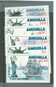Anguilla #657-662 Mint (NH) Single (Complete Set)