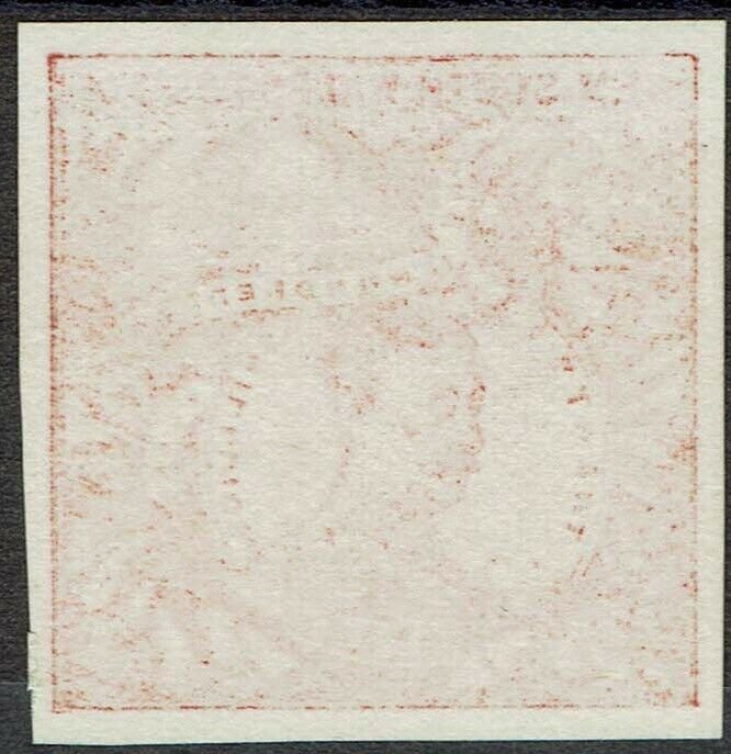 NEW SOUTH WALES 1888 CARRINGTON 20/- IMPERF PROOF 