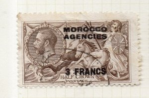 Morocco Agencies French Zone 1924-32 Used Shades 3F. Optd Surcharged NW-180660