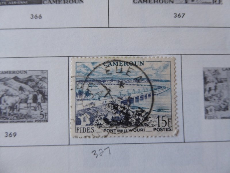 Cameroun 1916-1982 Stamp Collection on Album Pages