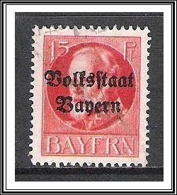 Bavaria #140 King Ludwig III Used